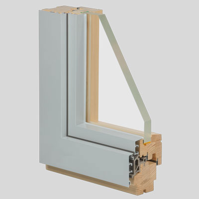 Holz-Alu-Fenster Eline